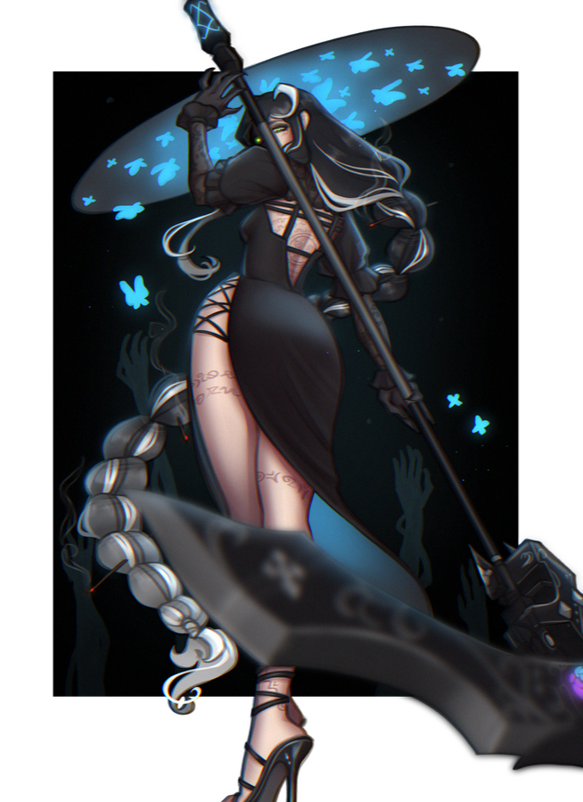 Fullbody W/ Complex Background