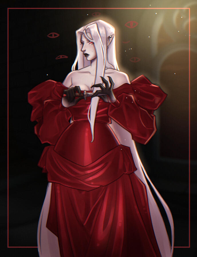 Halfbody Two Characters W/ Accessory